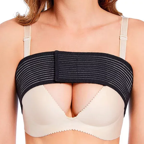 breast bandage, breast compression, breast support