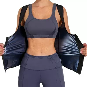 women sweat vest, women shapewear, women slimming vest