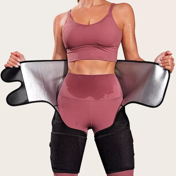waist trainer, waist trimmer, thigh trainer, slimming waist trainer, sweat waist trimmer, weight loss waistband