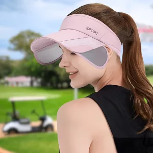 wide brim cap, visor hat, sun protection hat, summer cap, sun protection cap