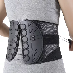 lumbar support, lumbar support belt, lumbar brace, waist support, mesh lumbar support