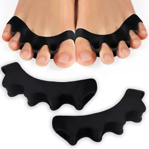 toe spacers, toe separator, toe spreaders, silicone toe separator, toe corrector