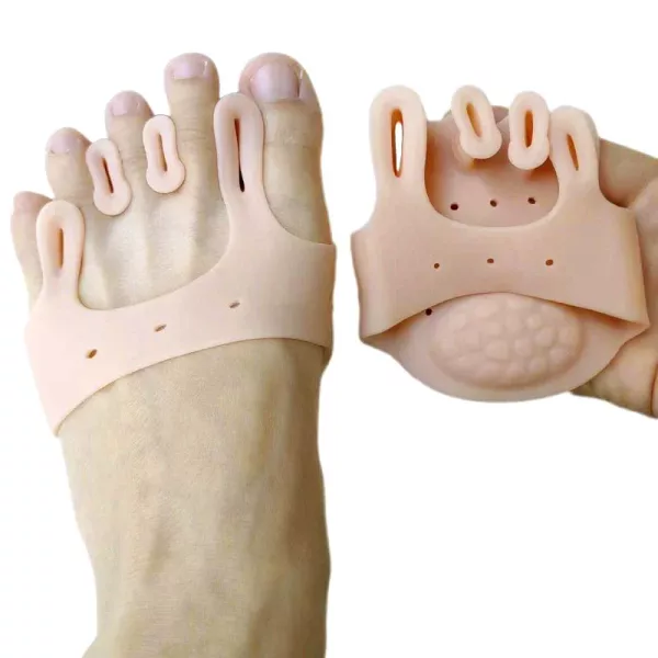 toe separators, metatarsal pads, silicone toe separators, forefoot pads, orthopedic toe separators