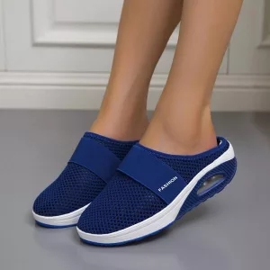 Orthopedic Sandals Wedge Slippers - Blue