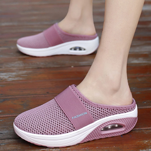 Orthopedic Sandals Wedge Slippers - Pink