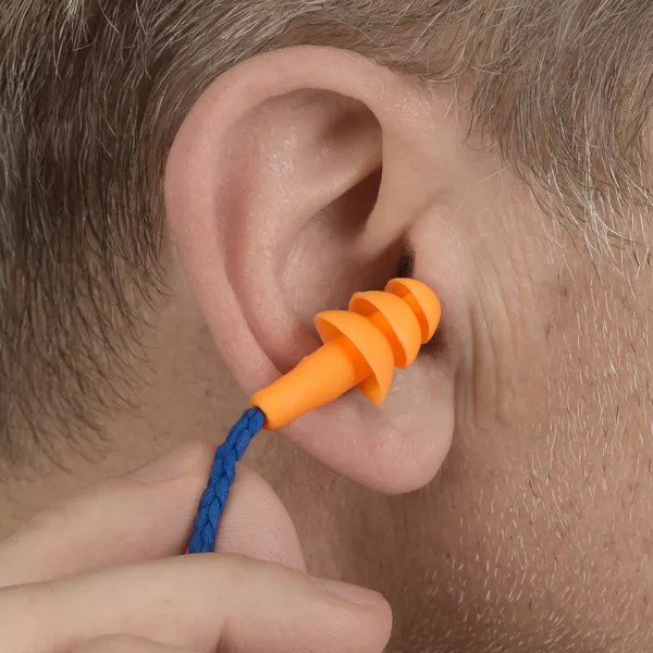 ear plugs, noise reduction ear plugs, sleep earplugs, silicone ear plugs. reusable ear plugs, corded ear plugs, work ear plugs