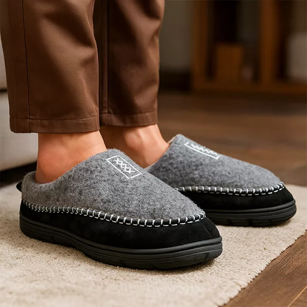 fuzzy slippers, fur slippers, memory foam slippers, thick sole slippers, closed toe slippers, fluffy slippers