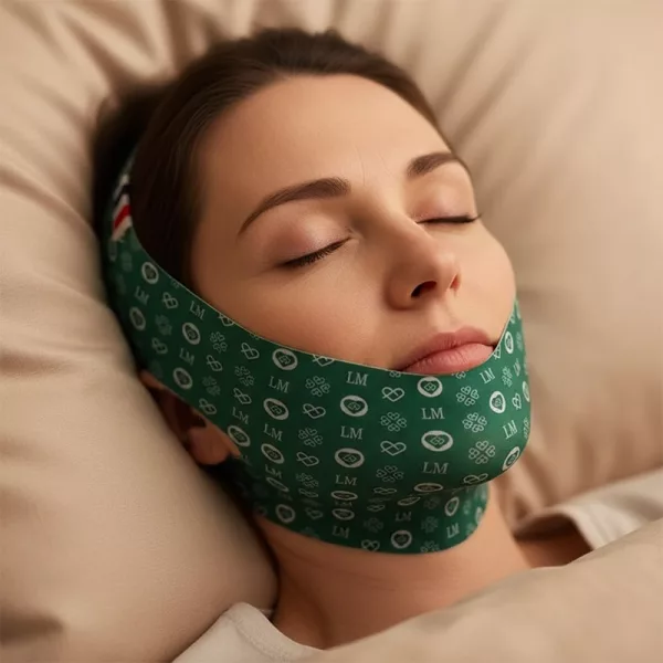 anti snoring sleeping mask, v shape face mask, anti snoring chin strap, chin strap for snoring, snoring head strap