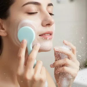 face scrubber, face cleanser brush, face brush, face scrubber brush, silicone face brush, skin care brush