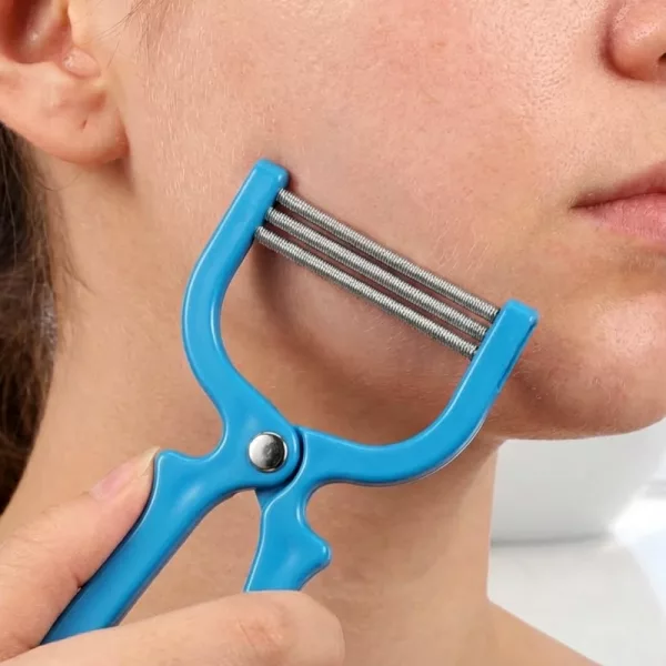 threading tool, hair removal tool, facial hair removal tool