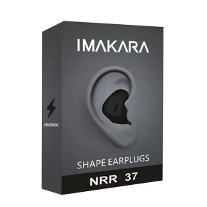 Sleeping Silent Ear Plugs for Noise Reduction - Black